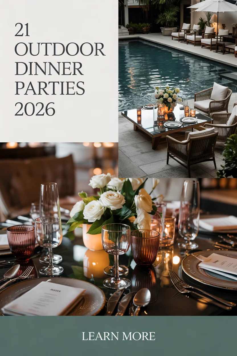 21 Outdoor Dinner Parties 2026: Stylish Ideas, Tablescapes And Backyard Dinner Inspiration