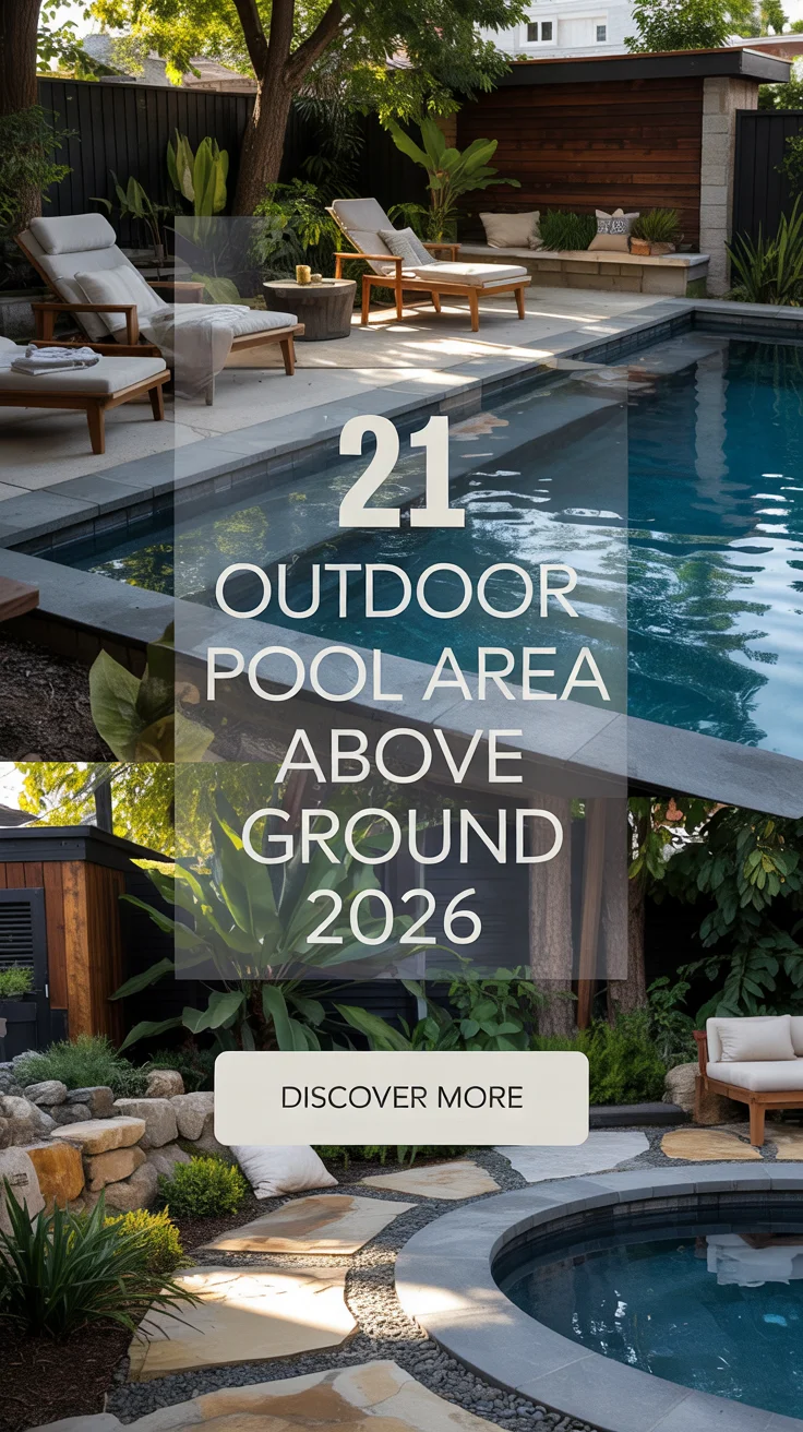 21 Outdoor Pool Area Above Ground 2026 Ideas For A Stylish And Functional Backyard