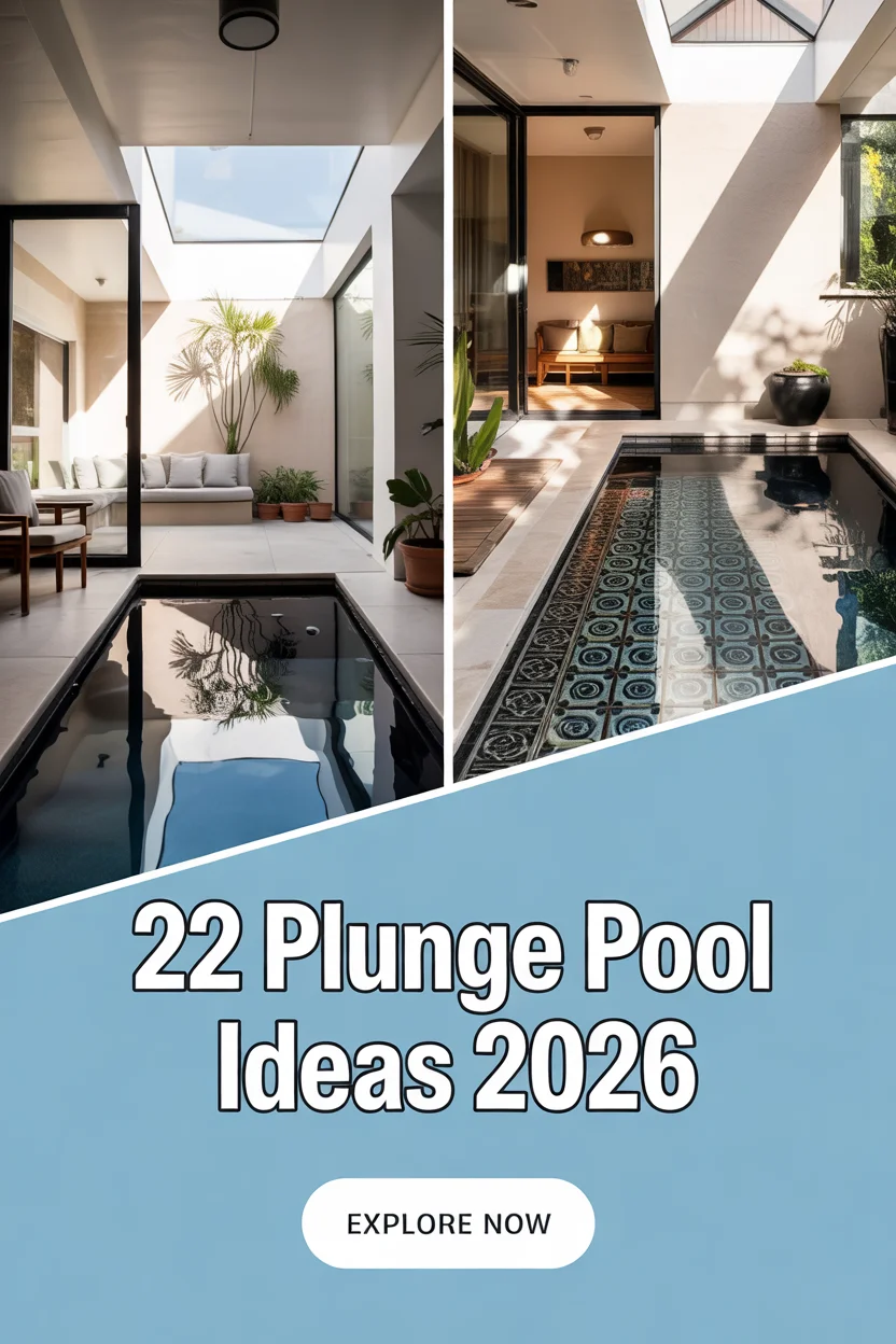 22 Plunge Pool Ideas 2026: Stylish Designs For Small Spaces, Backyards And Relaxing Outdoor Retreats